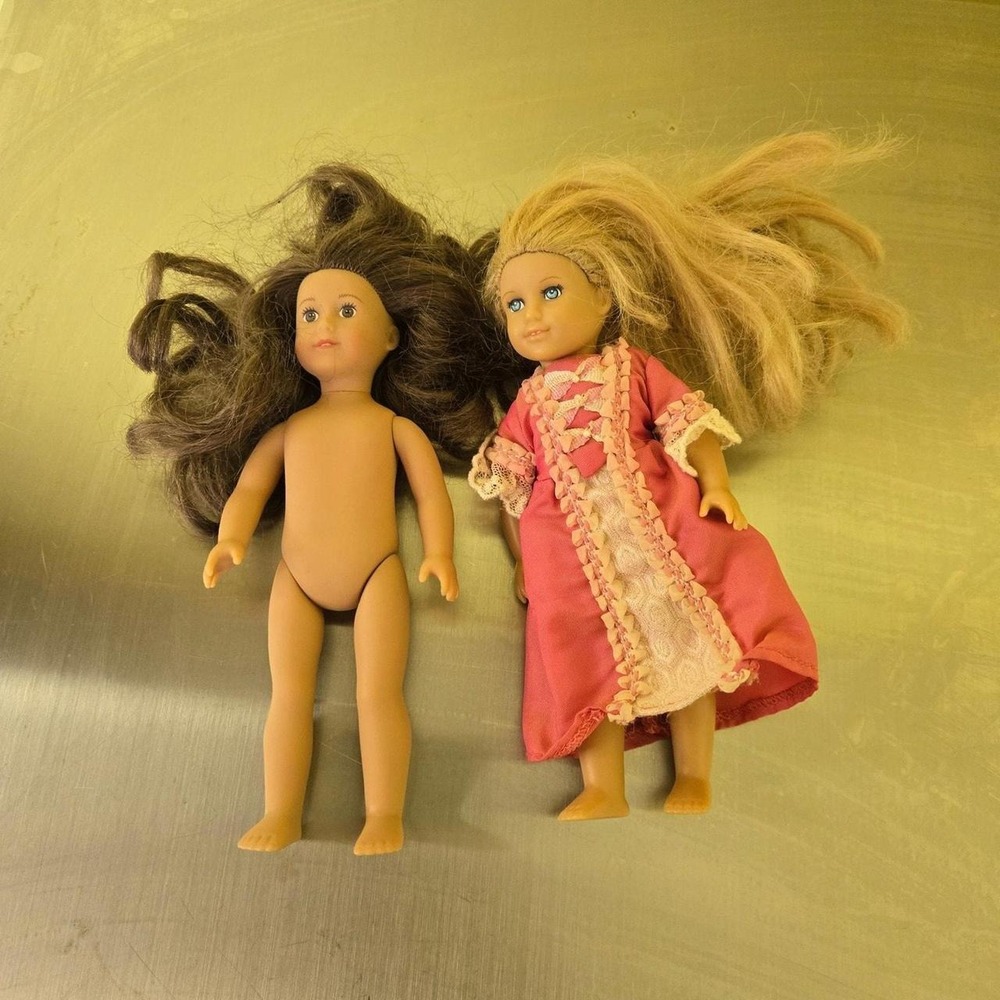 American Girl Doll mini dolls. Lot of 2